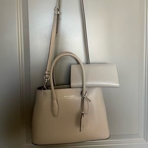KATE SPADE HANDBAG + WALLET 🤍